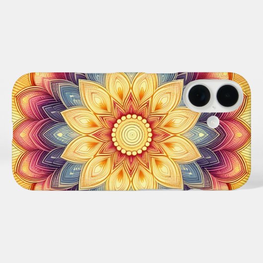 Mandala telefoonhoesje Case-Mate iPhone case (Achterkant (horizontaal))