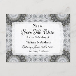 Mandala-thema trouwkaart Save the Date Aankondigingskaart