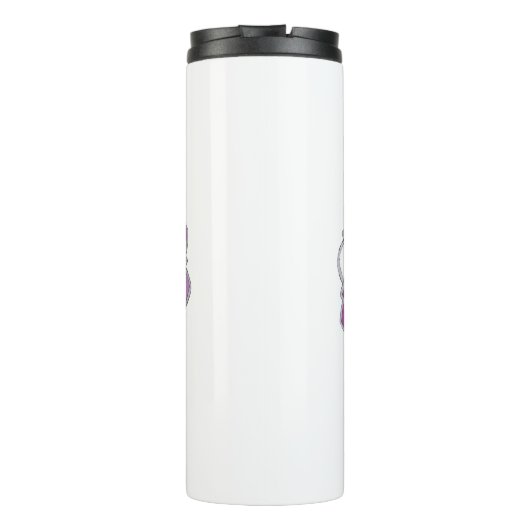 Mandala thermal tumblers thermosbeker (Achterkant)