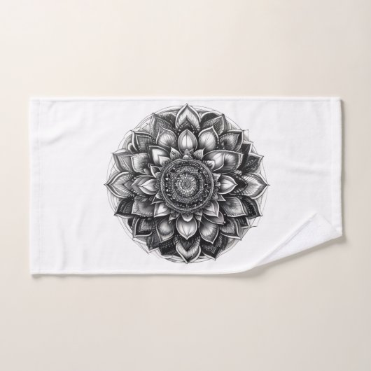 mandala throw blanket handdoek (Handdoek)