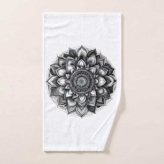 mandala throw blanket handdoek (Handdoek)