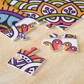 Mandala Tile Pattern Legpuzzel (Zijkant)