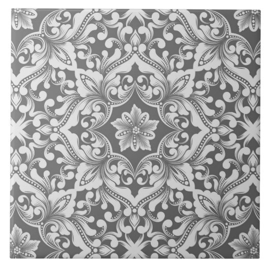 Mandala Tile Pattern  Tegeltje (Voorkant)