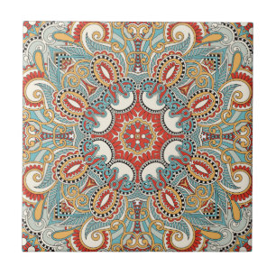 Mandala Tile Pattern Tegeltje
