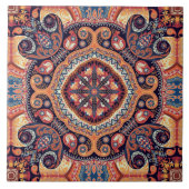 Mandala Tile Pattern  Tegeltje (Voorkant)