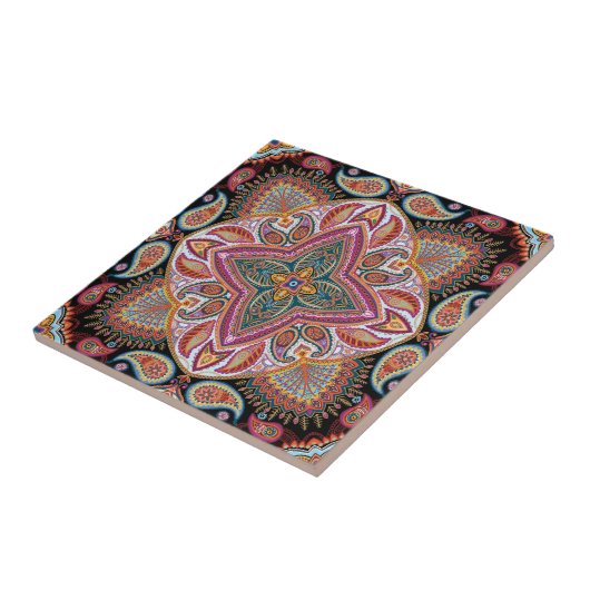 Mandala Tile Tegeltje (Zijkant)
