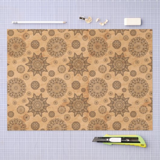 Mandala Tissuepapier (Craft)