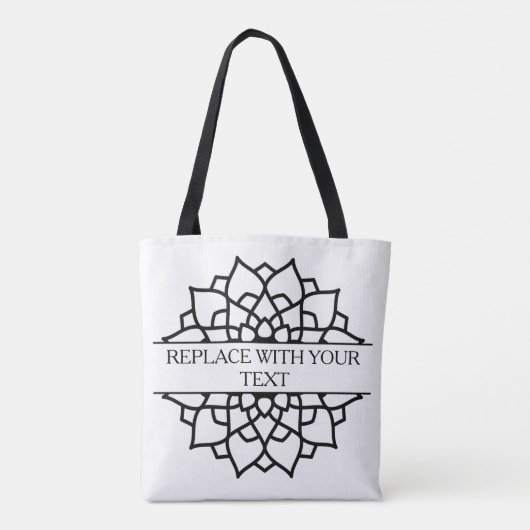 Mandala Tote Bag (Achterkant)