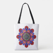 Mandala totes and shopping bag tote bag (Achterkant)