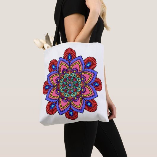 Mandala totes and shopping bag tote bag (Dichtbij)