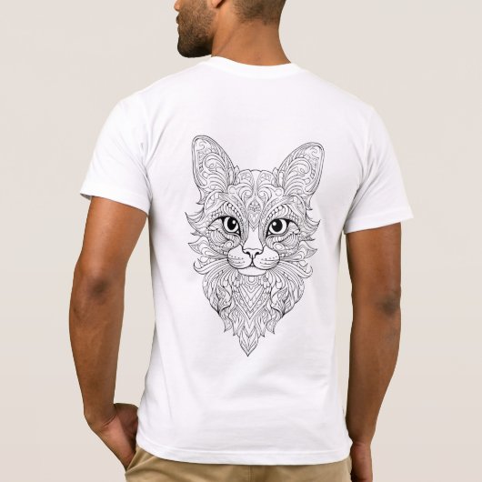 Mandala trending tshirt (Achterkant)