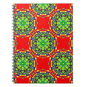 mandala tribaal naadloos model illustrati notitieboek