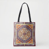 Mandala Tribal Art Nouveau Tote Bag (Voorkant)