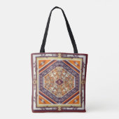 Mandala Tribal Nouveau Tote Bag (Achterkant)