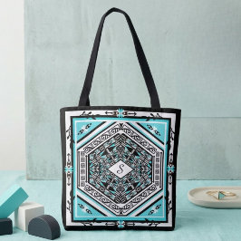 Mandala Tribal Nouveau Tote Bag