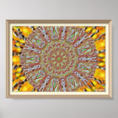 Mandala Trippy Poster (Voorkant)