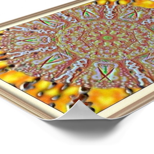 Mandala Trippy Poster (Hoek)