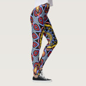 Mandala Trippy Retro Hippie Boho Chic Bohemian Leggings (Rechts)