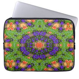Mandala Tuin.... Laptop Sleeve