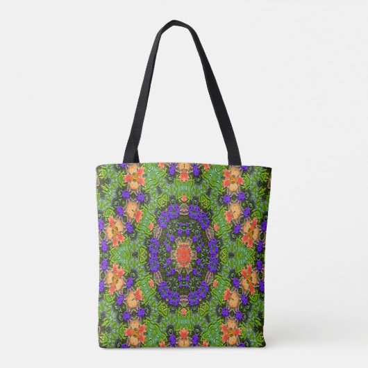 Mandala Tuin.... Tote Bag (Achterkant)