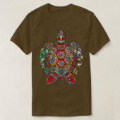 Mandala Turtle T-shirt (Design voorkant)