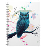 Mandala uil ontwerp notitieboek (Voorkant)