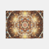 Mandala uit de Heart of Change 17 Fleece Blanket Deken (Voorkant (Horizontaal))