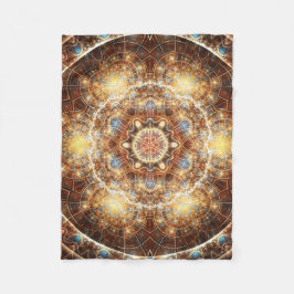 Mandala uit de Heart of Change 17 Fleece Blanket Deken