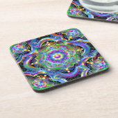 Mandala Universe Colors Onderzetter (Linkerzijde)