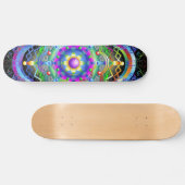 Mandala Universe Colors Skateboard (Horizontaal)