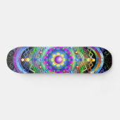 Mandala Universe Colors Skateboard (Horizontaal)