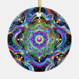 Mandala Universum Kleuren Keramisch Ornament