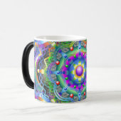 Mandala Universum Kleuren Magische Mok (Voorkant links)