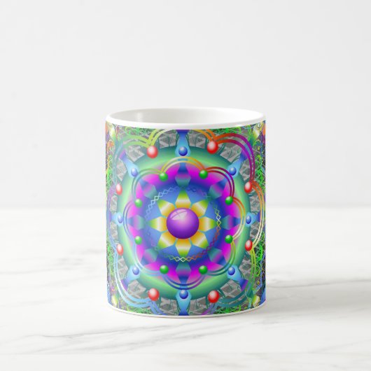Mandala Universum Kleuren Magische Mok (Center)