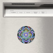 Mandala Universum Kleuren Magneet (Insitu (Vaatwasser))