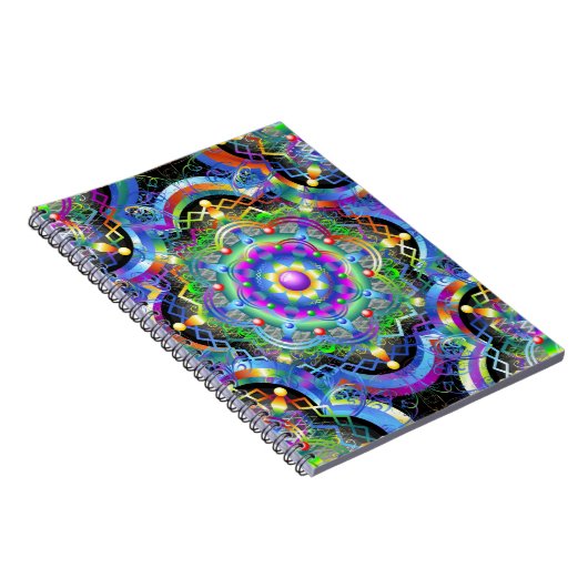Mandala Universum Kleuren Notitieboek (Rechterzijde)