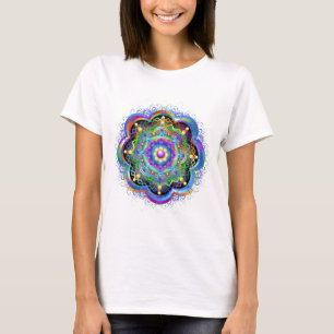 Mandala Universum Kleuren T-shirt