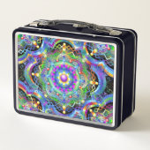 Mandala Universum Psychedelische Kleuren (Achterkant)