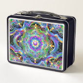 Mandala Universum Psychedelische Kleuren (Voorkant)