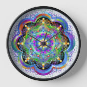 Mandala Universum Psychedelische Kleuren (Voorkant)