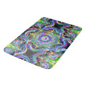 Mandala Universum Psychedelische Kleuren Badmat (Gekanteld)