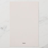 Mandala Universum Psychedelische Kleuren Briefpapier (Achterkant)