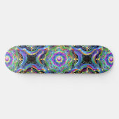 Mandala Universum Psychedelische Kleuren Persoonlijk Skateboard (Horizontaal)