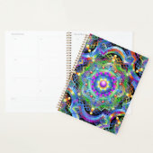 Mandala Universum Psychedelische Kleuren Planner (Display)