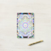 Mandala Universum Psychedelische Kleuren Post-it® Notes (Op bureau)