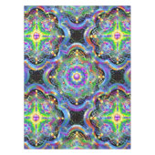 Mandala Universum Psychedelische Kleuren Tafelkleed (Voorkant)