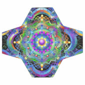 Mandala Universum Psychedelische Kleuren Voetbal (Enkel)