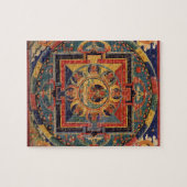 Mandala van Amitayus. Tibetaanse school uit de 19e Legpuzzel (Horizontaal)