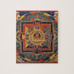 Mandala van Amitayus. Tibetaanse school uit de 19e Legpuzzel<br><div class="desc">Mandala van Amitayus. Tibetaanse school uit de 19e eeuw http://commons.wikimedia.org/wiki/File:Amitayus_Mandala.jpeg</div>