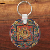 Mandala van Amitayus. Tibetaanse school uit de 19e Sleutelhanger (Voorkant)